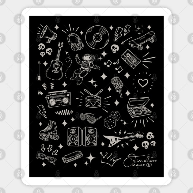 Timeless Chaos Sticker by Timeless Chaos